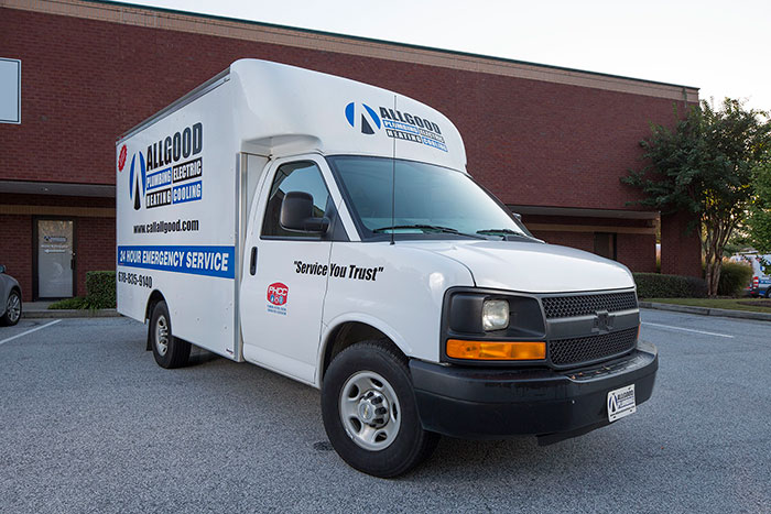 plumbing truck